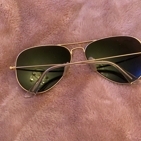 Ray-Ban RB3025 Aviator Classic M (55 - 14) with Green lenses  Green ray ban aviators